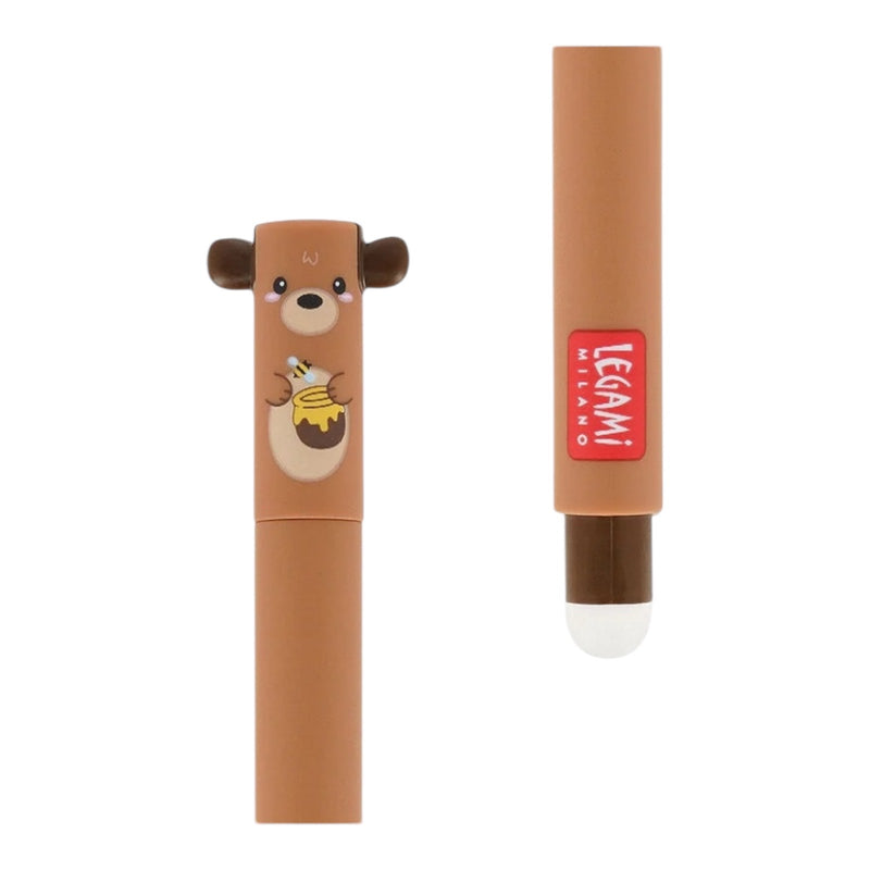 Teddy Bear Erasable Gel Pen