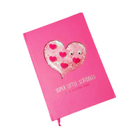 Tinc Heart Sequin Notebook