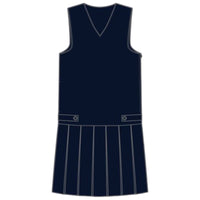 Navy School Vneck Tunic