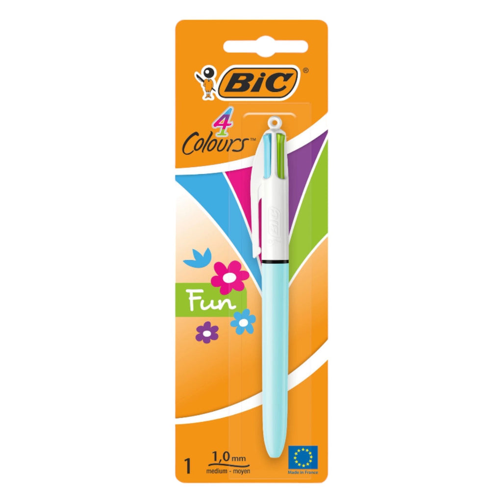 Bic 4-colour Ball Pen Turquoise