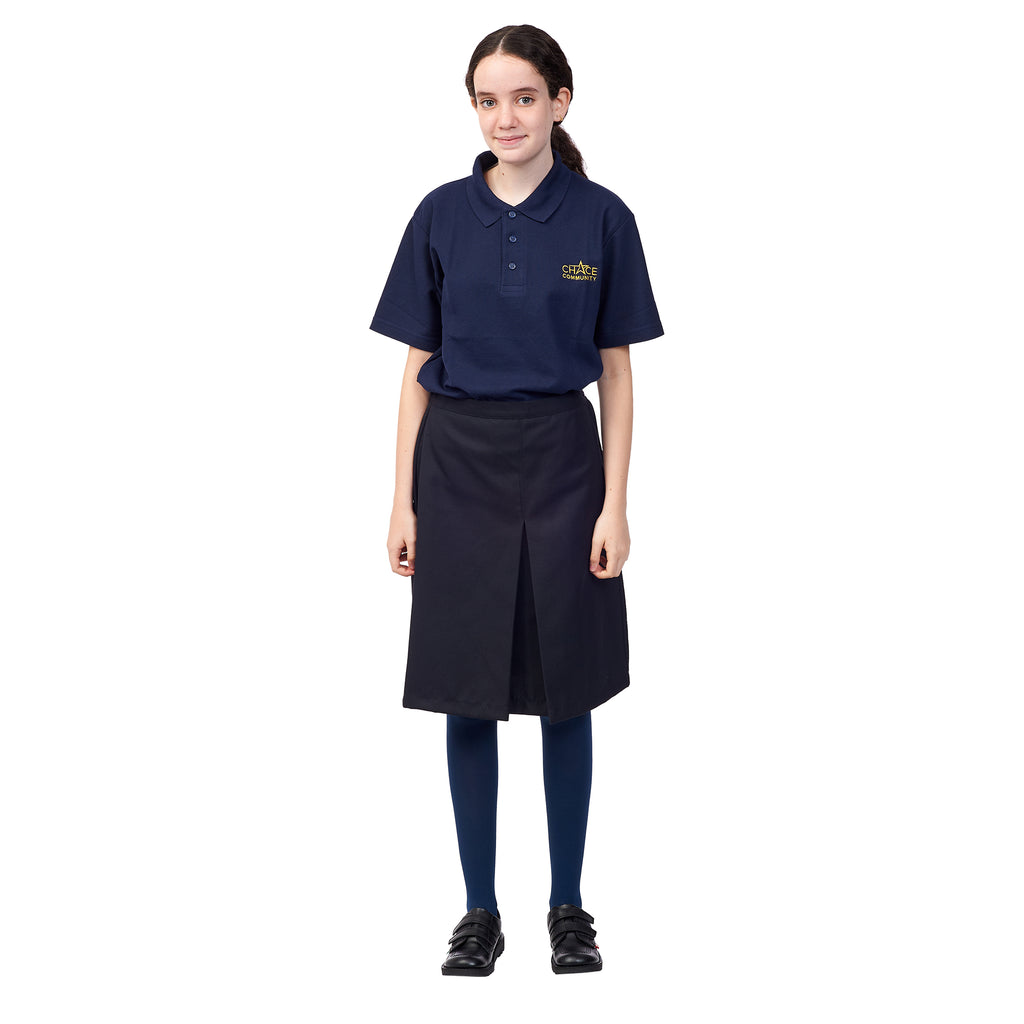 Navy Thornton Skirt