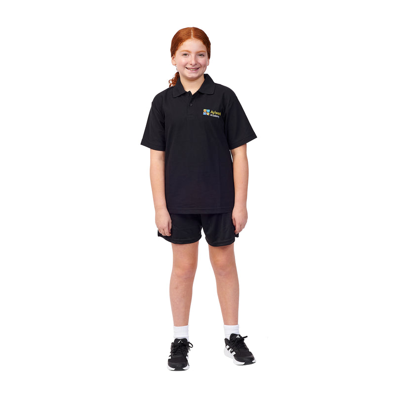 Aylward Academy Black Polo Shirt