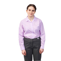 Dark Lilac Long Sleeve Twin Pack Blouse