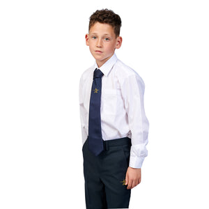 Chace Navy Boys Signature Contemporary Fit Trousers