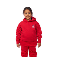 Abercorn Red Hooded Top
