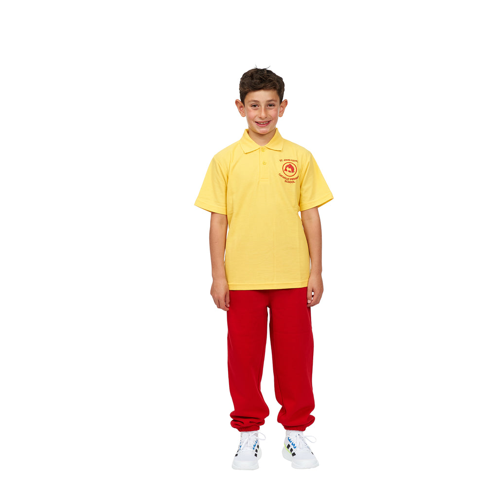 St John Fisher Gold Sports Polo