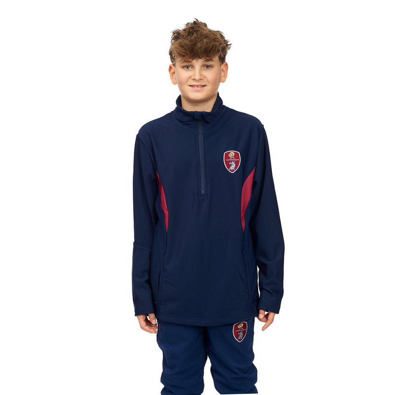 Highgate School 1/4 Zip Midlayer