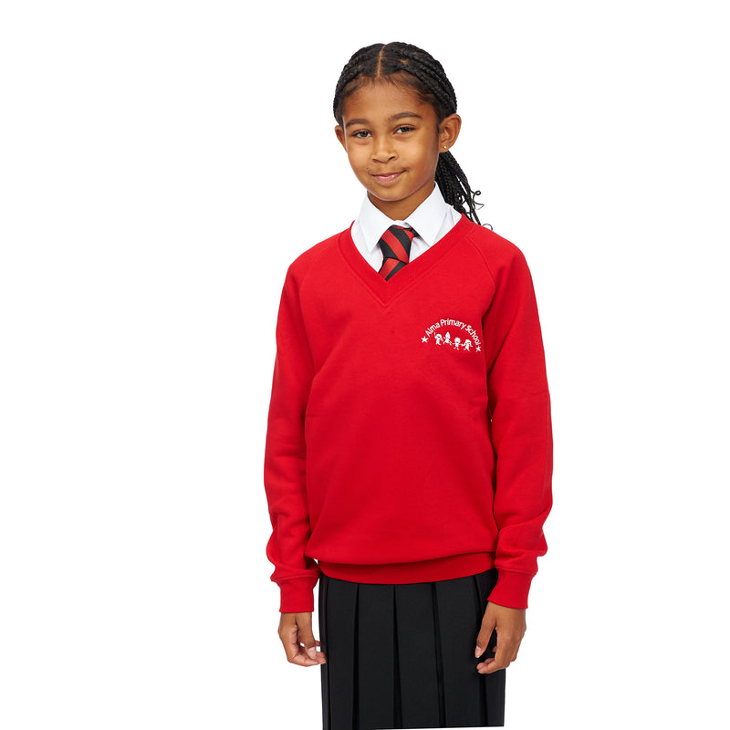 Alma Primary V-Neck Sweatshirt