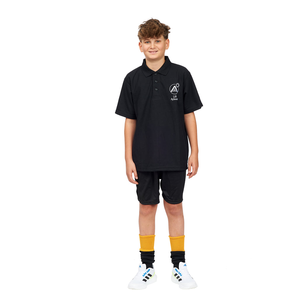 Lift Aylward Black Polo Shirt