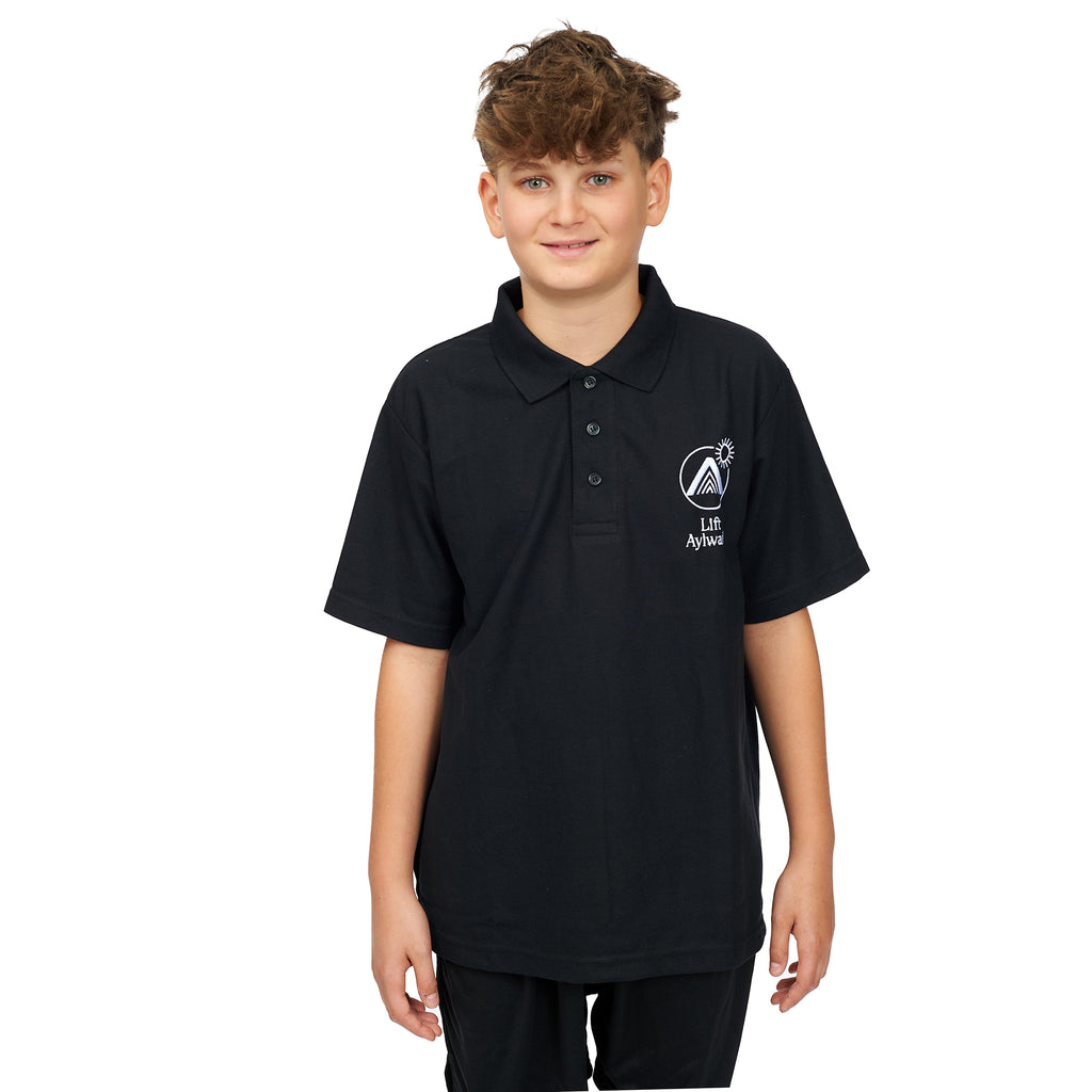 Lift Aylward Black Polo Shirt
