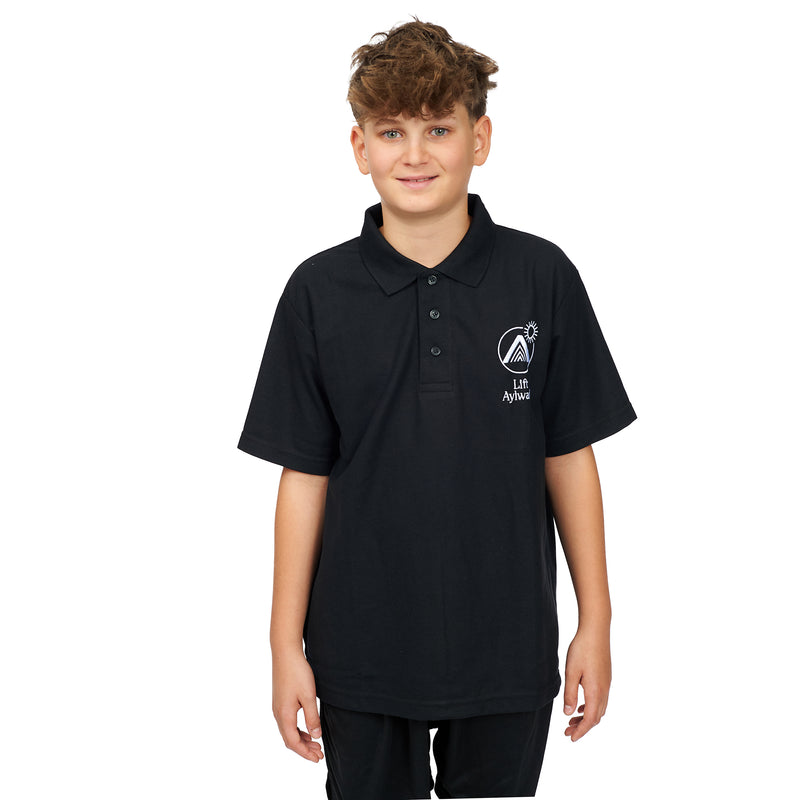 Lift Aylward Black Polo Shirt
