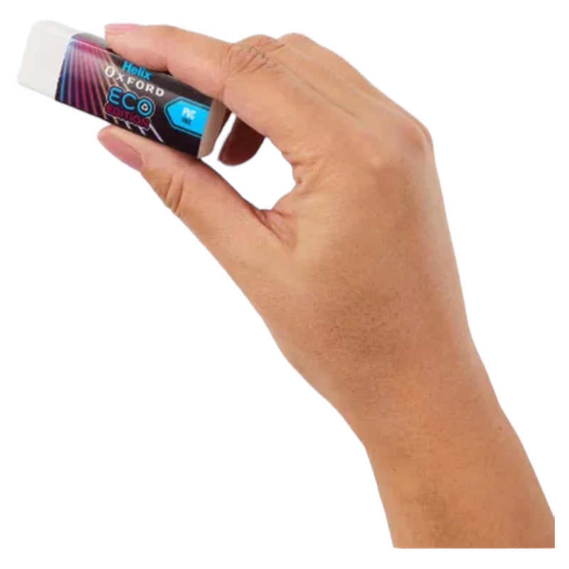 Helix Oxford Cyber Eco Erasers 2 Pack
