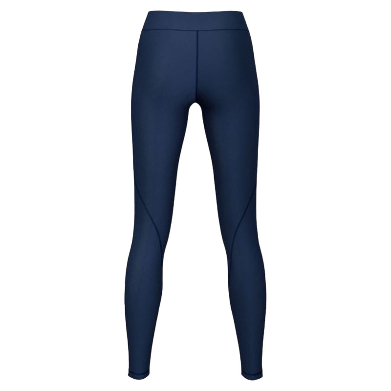 Plain Navy Girls Stretch Leggings