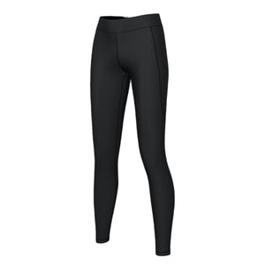 Plain Black Girls Stretch Leggings