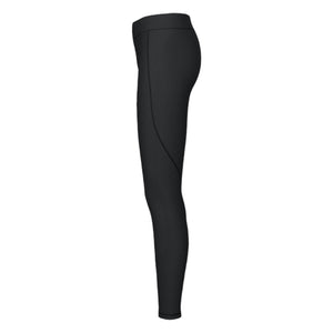 Plain Black Girls Stretch Leggings