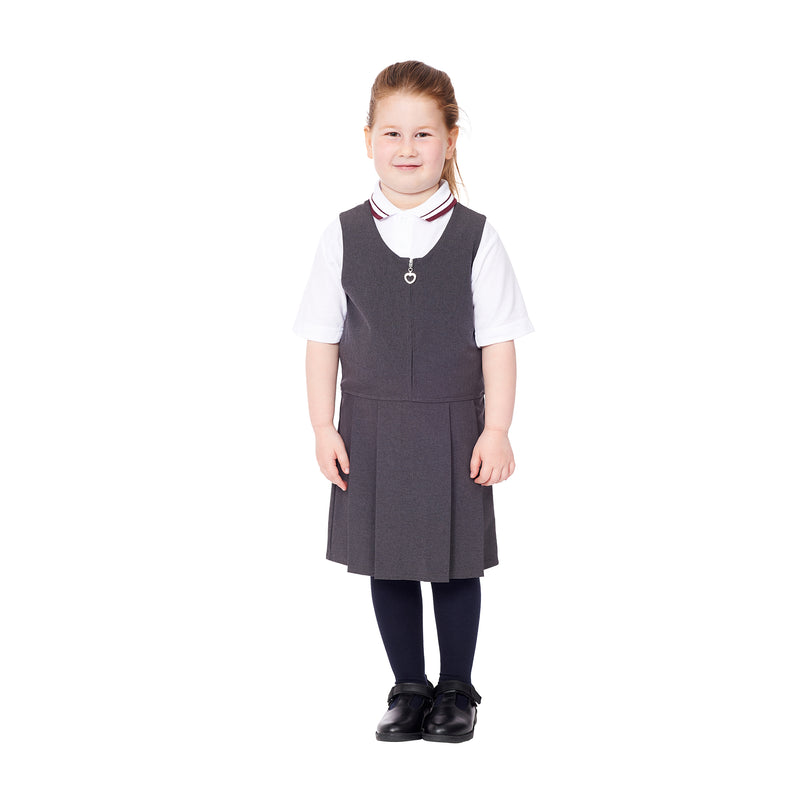 Highgate Pre-Preparatory White/Maroon Polo Shirt