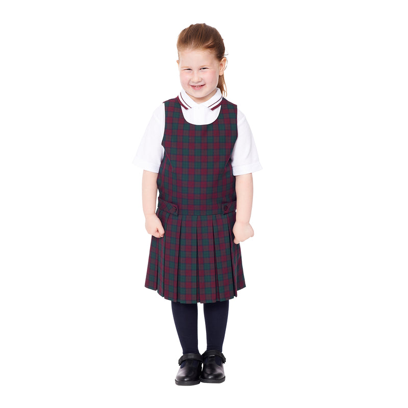 Highgate Pre-Preparatory White/Maroon Polo Shirt