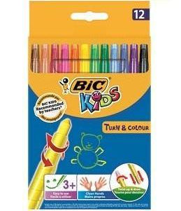 Bic Turn/Colour Crayons