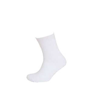 White 5 pair pack school socks