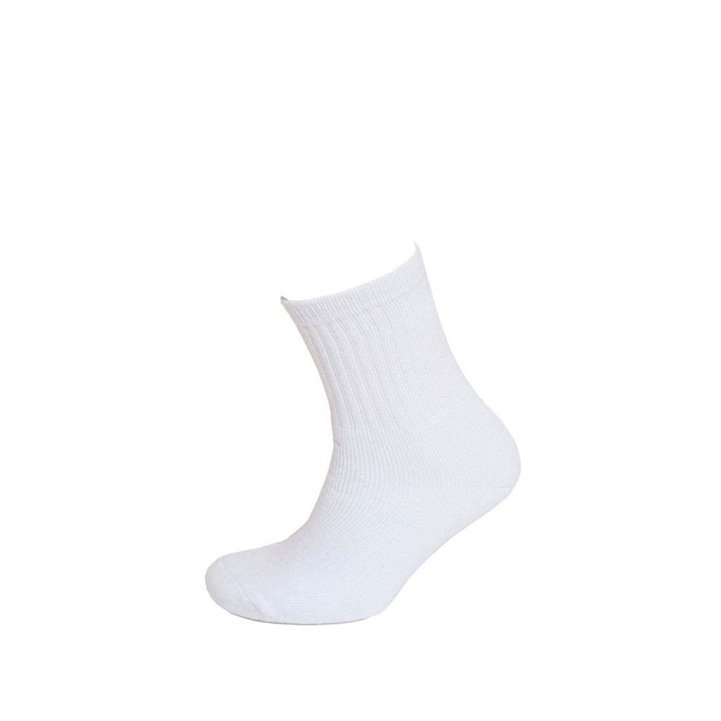 White Sports Socks Twin Pack
