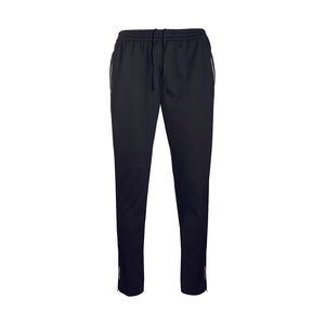 Black/ Silver Lower School Training Pants embroidered with KAS logo