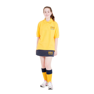 Drapers Academy Gold PE Polo Shirt