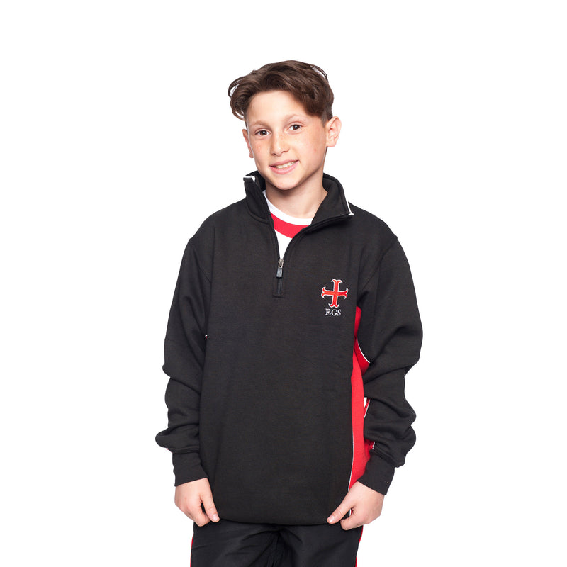 Enfield Grammar 1/4 Zip Sweatshirt