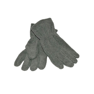 Grey Fleece Gloves