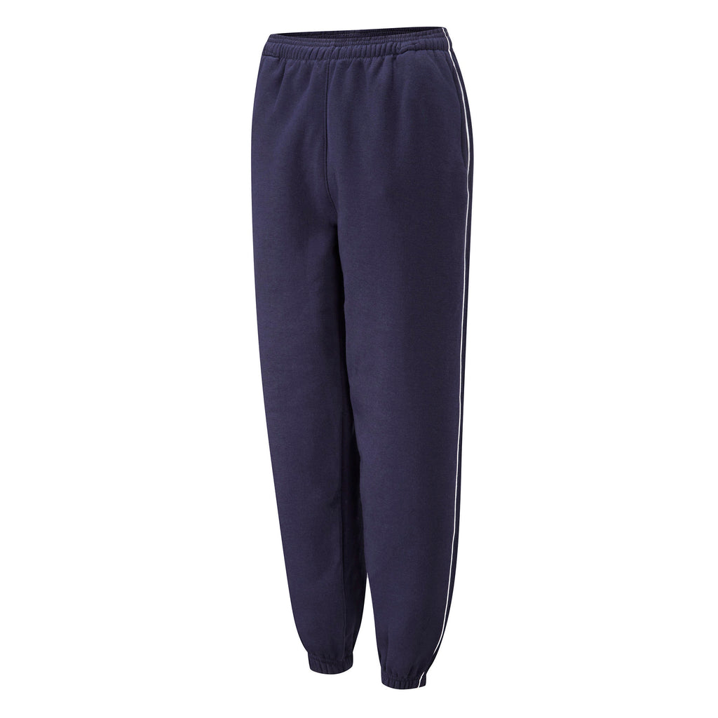 Navy/White Fleece Jog Trouser