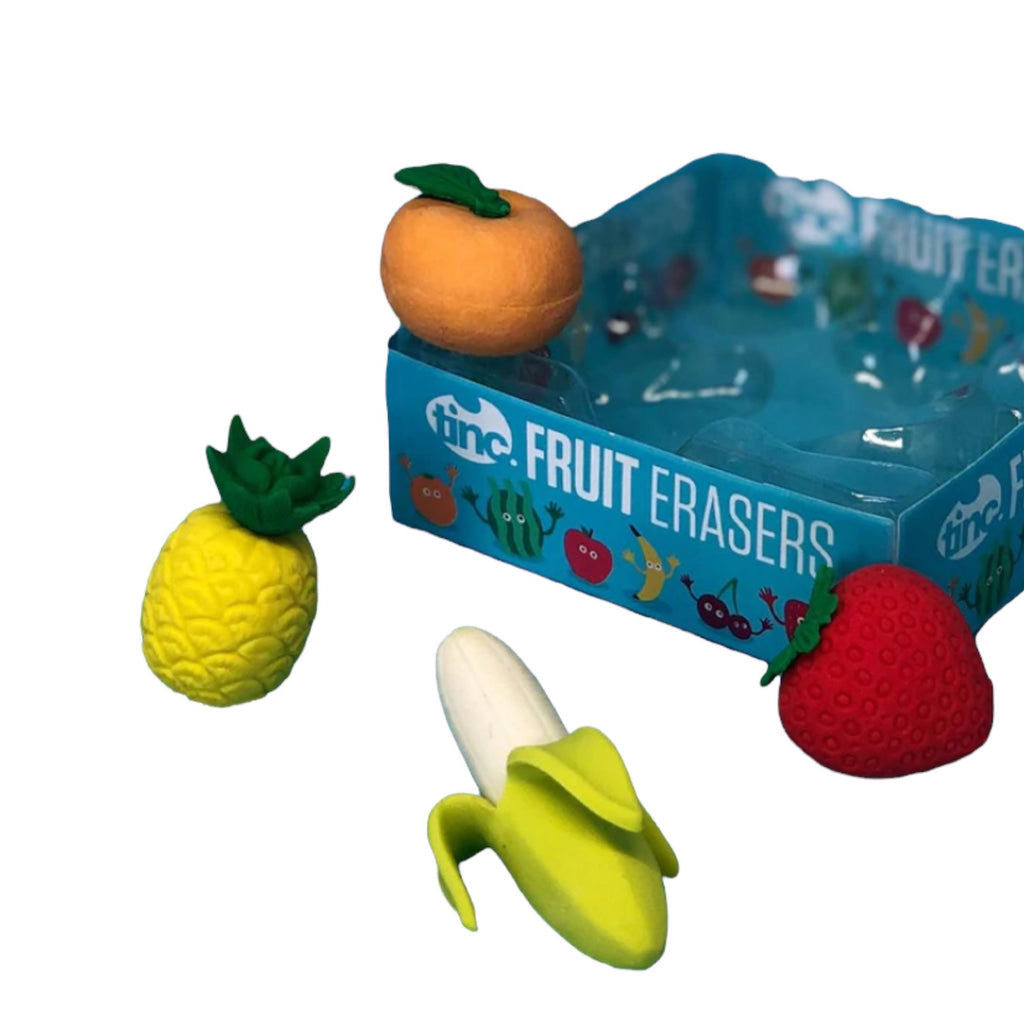 Tinc Scented Fruit Erasers