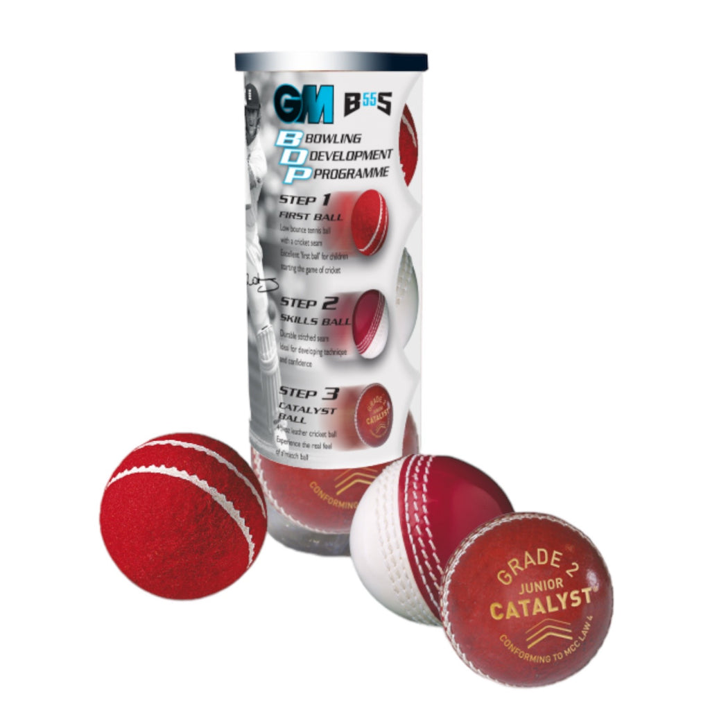 Gunn & Moore - Cricket Ball BS55 3 Pack Ben Stokes Development Set