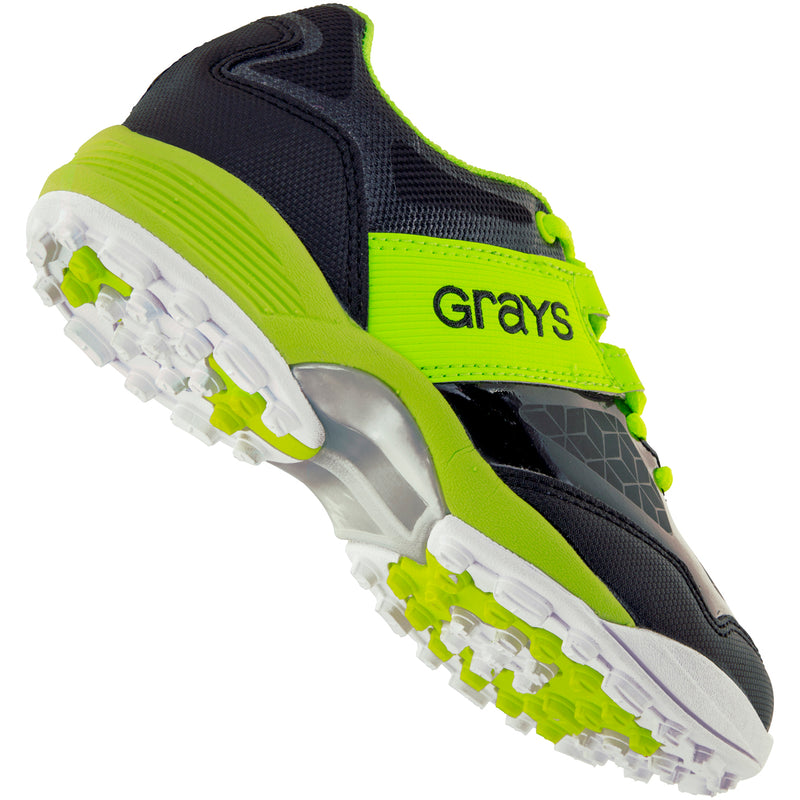 Grays Hockey Shoe Flash Junior Black/Lime