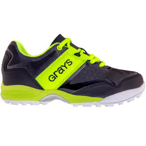 Grays Hockey Shoe Flash Junior Black/Lime