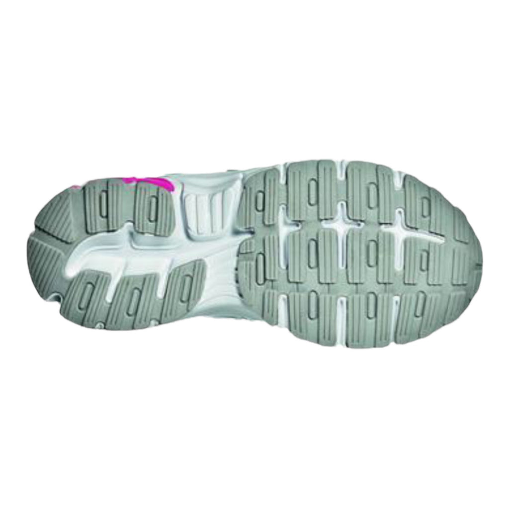 Lotto Zenith Leather Trainer White/Pink Velcro R0653
