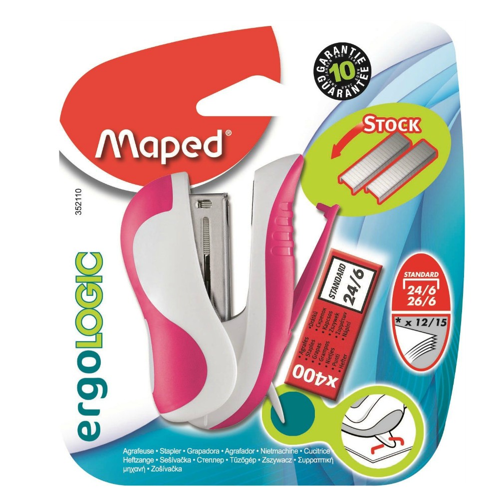 Maped Ergologic Mini Compact Stapler