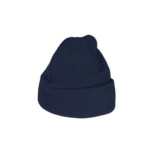 Navy Fleece Ski Hat