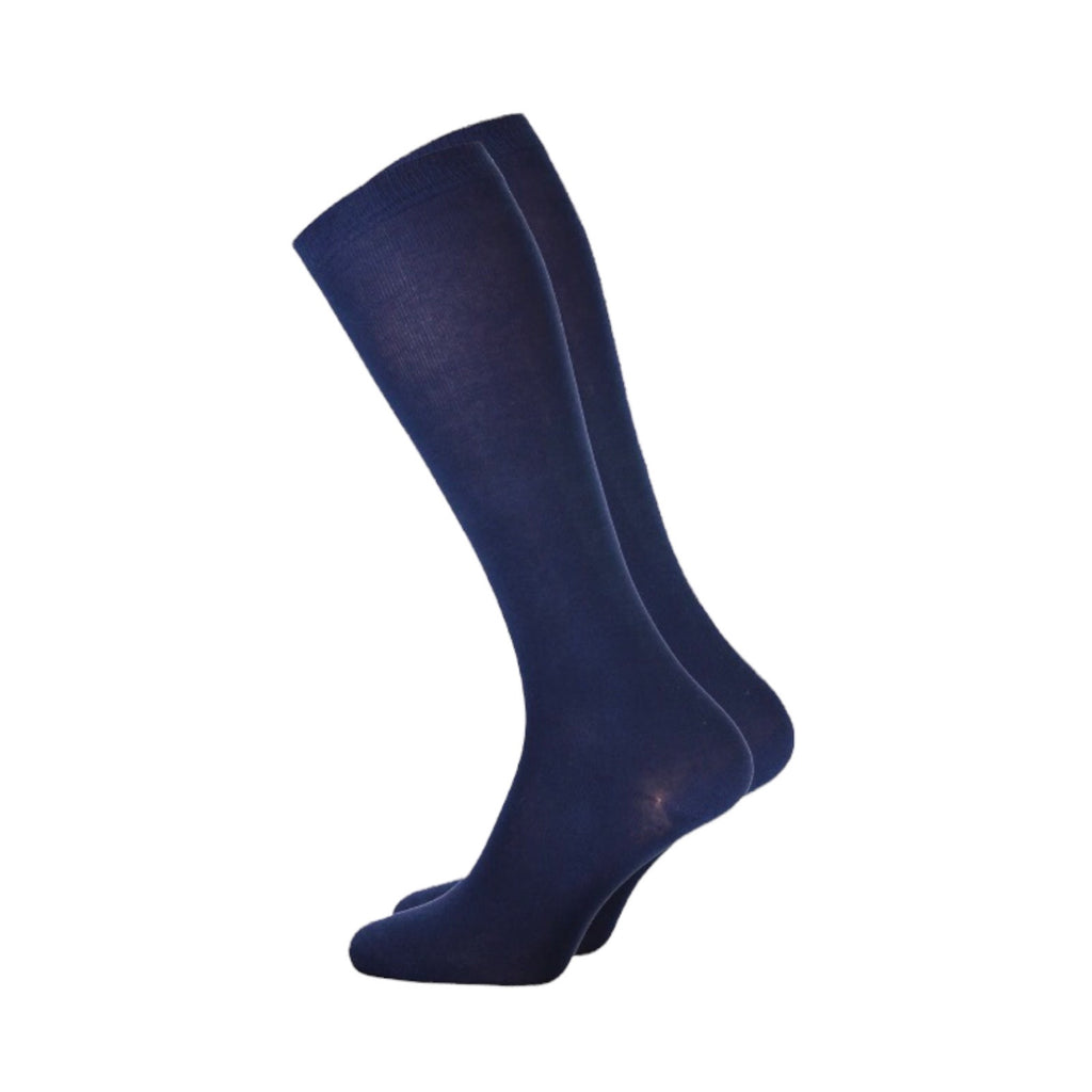 Navy Triple Pack Knee Length Socks