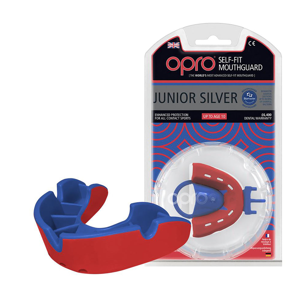 Opro Mouth Guard - Junior Silver
