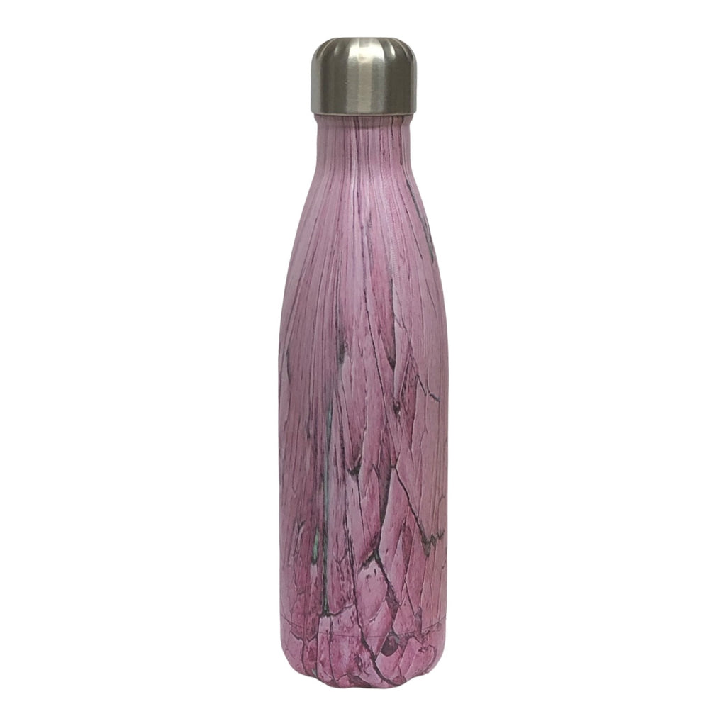Therma Water Bottle - Pink Wood Grain