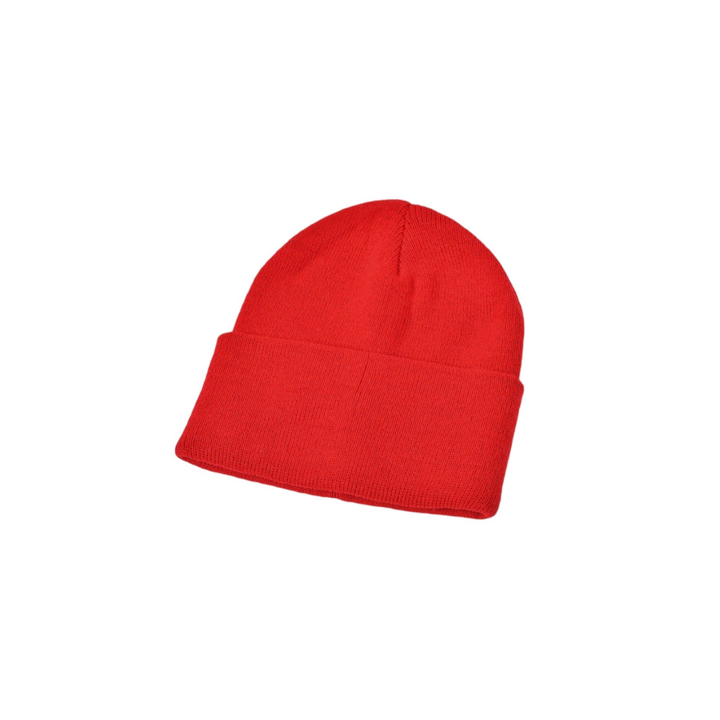 Red Acrylic Ski Hat