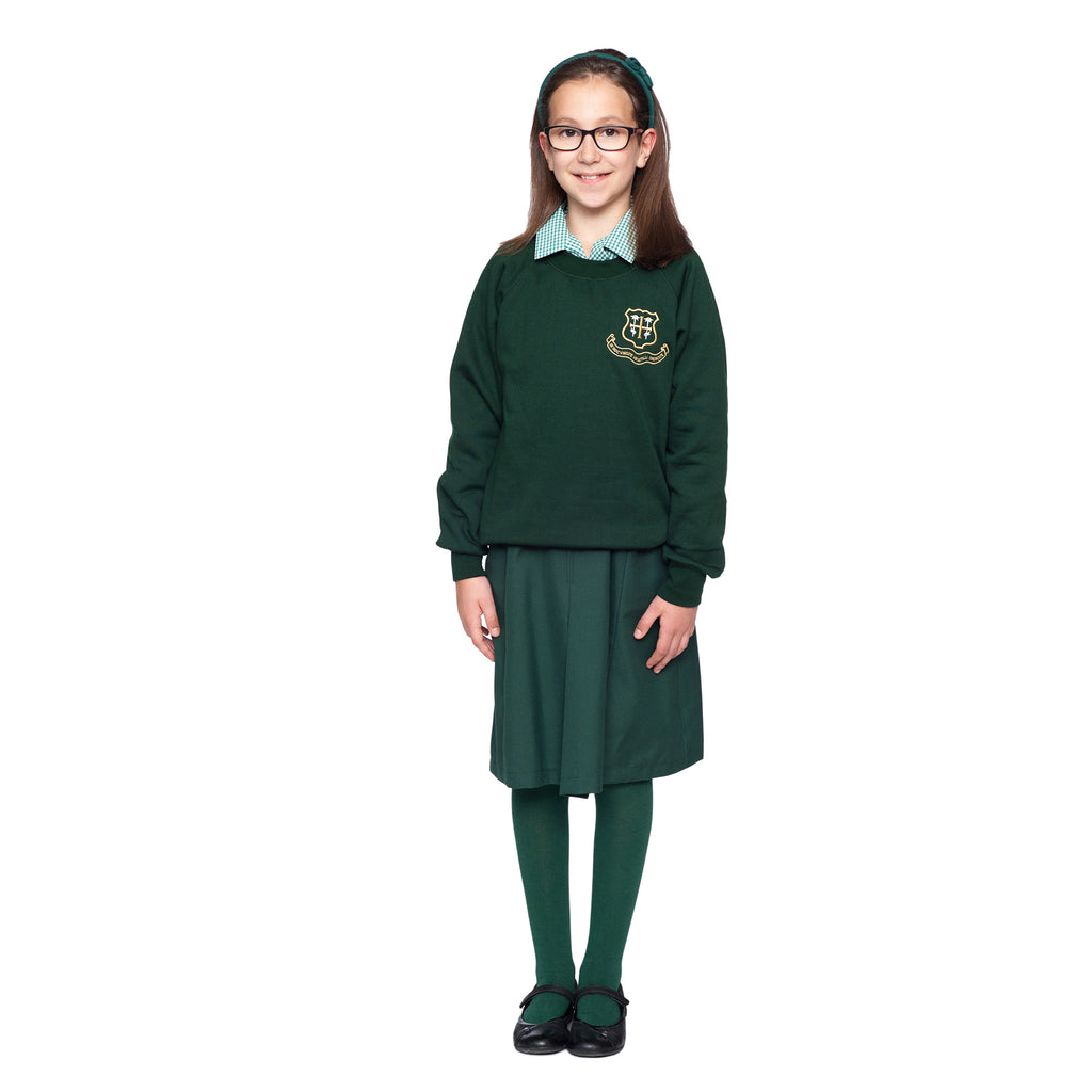 St Helen's School Bottle Green Sweatshirt