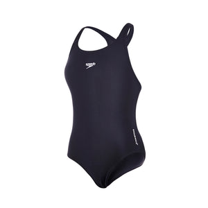 Navy Speedo Girls' Endurance Medalist Swimsuit