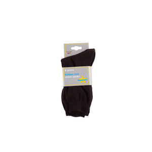 Brown Ankle Twin Pack Socks