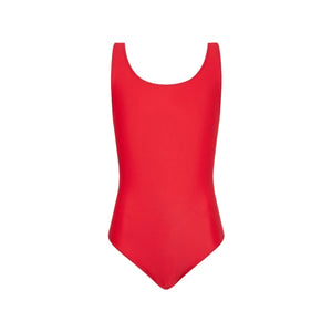 Girls Red Swimsuit