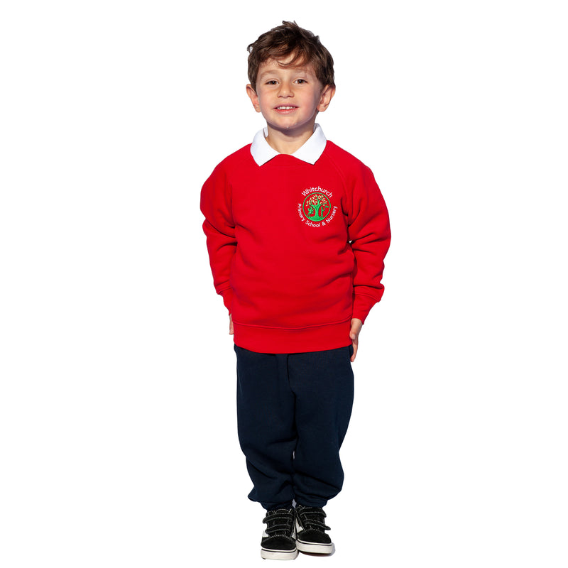 Whitchurch Primary Red Sweatshirt