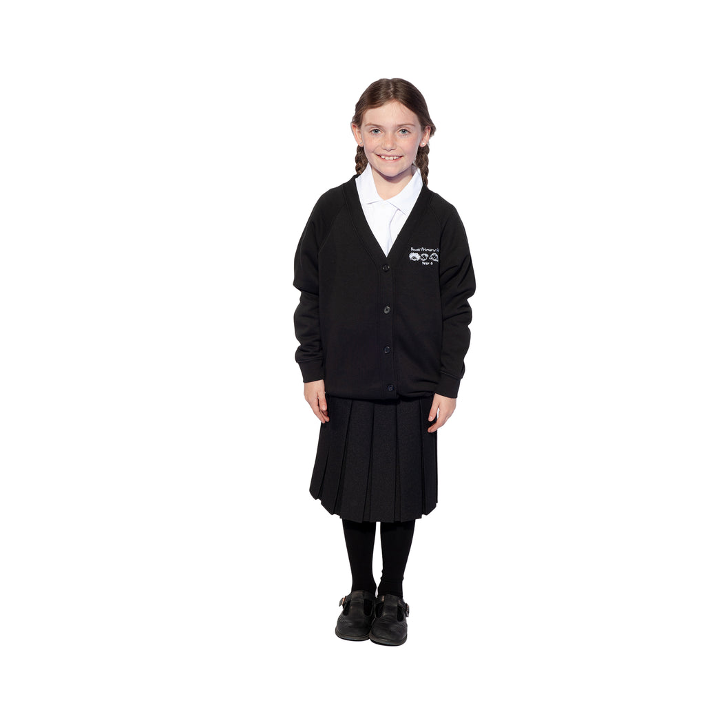 Bowes Southgate Year 6 Sweat Cardigan Black