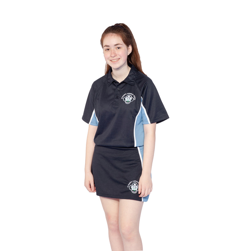 St Mary's Catholic School Navy/Sky/White Skort Year 8 +