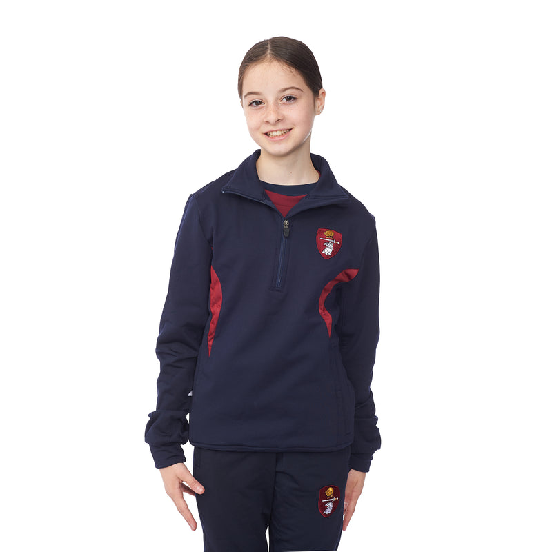 Highgate School 1/4 Zip Midlayer