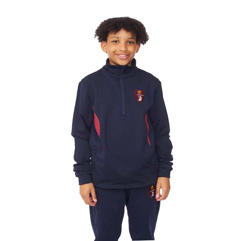 Highgate School 1/4 Zip Midlayer