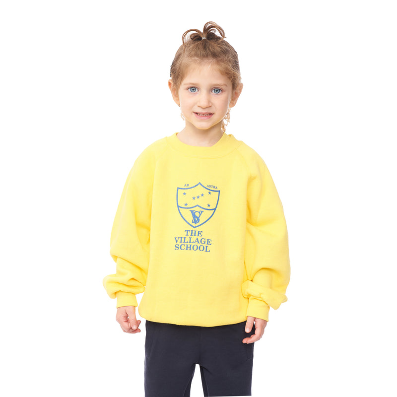 The Village School For Girls Yellow Sweatshirt